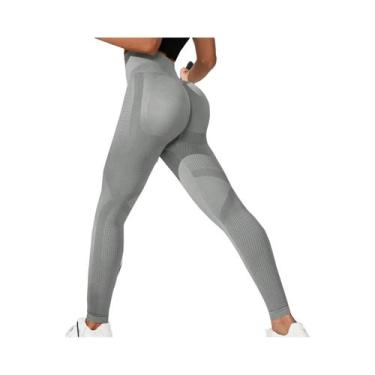 Imagem de Leggings De Yoga Sem Costura Para Mulheres, Roupas De Fitness Para Tre