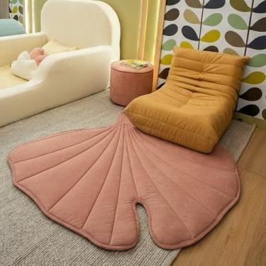 Imagem de Tatame Infantil Gingko – Tapete Infantil em Tecido Macio e Acolchoado com Design Moderno - Little Duck (Rosa)