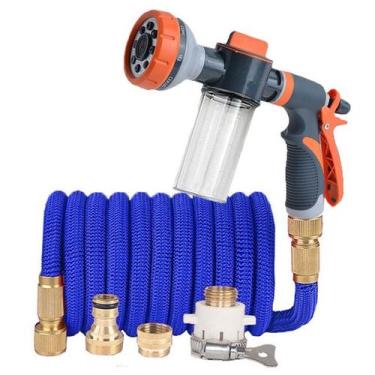 Imagem de Mangueira de Jardim Expansível de Alta Pressão: Flexível e Ideal para 