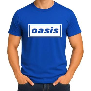 Imagem de Camisa Camiseta 100% Algodão Masculina Feminina Banda de Rock Oasis MD