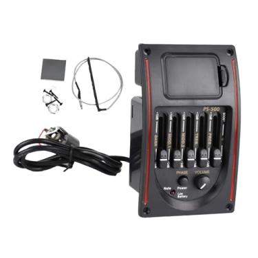 Imagem de simhoa Captador de Guitarra Leve E com Controle de Volume E Equalizador de 5 Bandas.