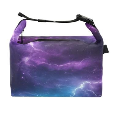 Imagem de STAYTOP Lancheira colorida com fivela de alça, lancheira isolada para meninos e meninas, lancheira térmica para trabalho escolar