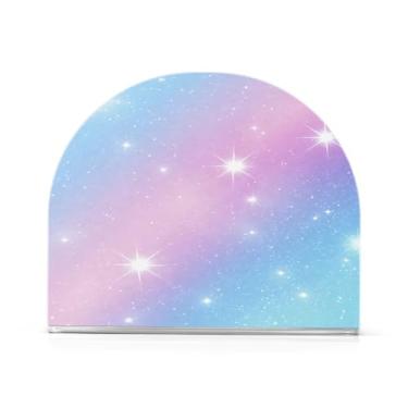 Imagem de xigua Porta-guardanapos de acrílico, porta-guardanapos rosa azul roxo brilhante para mesas cozinha restaurante decoração de casa, suporte decorativo moderno para guardanapos de coquetel de papel de