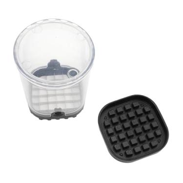 Imagem de aqxreight Copo Picador de Frutas ABS Aço Inoxidável Dicer Alimentos Vegetais Cortador de Frutas Removível Gadget de Cozinha para Presunto Pepino Abacate Oferece Erosão de Copo e Com Materiais