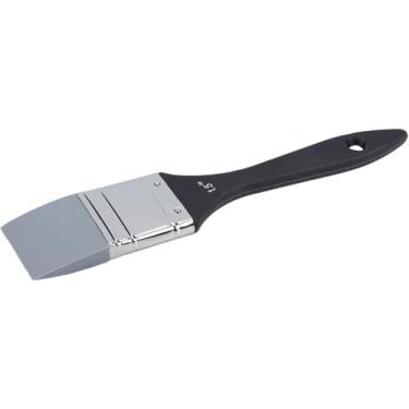 Imagem de GORGECRAFT 1 caixa de pincel de tinta de silicone, preto, com bordas pontiagudas, sólidas, flexíveis, à base de água, ferramenta de desenho à base de água, modelador de cores, pincéis com cabo de