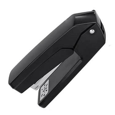 Imagem de YOUTHINK Grampeador Giratório, Material de Metal ABS, Grampeador de Mesa Durável para Escritório e Escola, Liga de 2 a 20 Folhas Com 50 Fixadores de Papel (Preto)