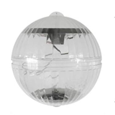Imagem de GOTOTOP Lâmpada Flutuante Solar Em Forma de Bola, Luz Led Multicolorida à Prova D'água para Piscina para Decoração de Jardim e Piscina (preto e transparente)