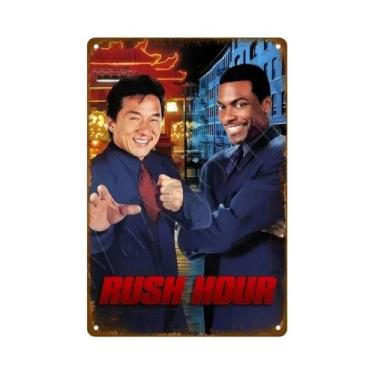 Imagem de Placa De Metal Retrô Vintage, Pôster De Filme, Decoração Estética Para