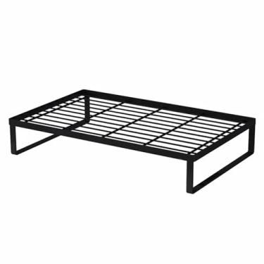 Imagem de LNQKJXIIA Boutiques US Porta-copos e canecas de bancada com bandeja removível, suporte organizador de barra de café de metal para armazenamento de cozinha, escorredor de pratos de garrafa de vidro