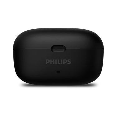 Imagem de Fone de Ouvido Philips TAT2500BK/00 Intra-Auricular True Wireless Bluetooth Cancelamento de Ruído 24h Bateria Preto