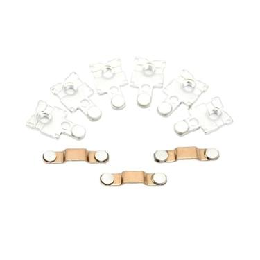 Imagem de EJWFASCV Kit de contato principal para S-N35 S-N25 S-N38 S-N48 Contatos móveis e fixos Kit de substituição de contator de elevador Conjunto de contato BH749N301(S-N35)