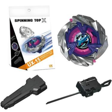 Imagem de Brinquedo De Luta Em Metal Shark Scale Booster BEY X Battle Top Gyro C