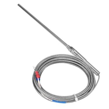 Imagem de Generic Tipo K Termopar 150mm Sonda Sensor de Temperatura de Alta Precisão Fio 0-400℃ para Uso Industrial de Resposta Rápida (#4)