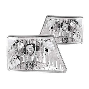 Imagem de Anzo USA Conjunto de faróis cromados para Ford Ranger 111037 - (vendido em pares)