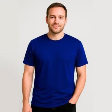 Imagem de Camiseta Manga Curta Proteção Solar UV Liso Piscina Praia-Masculino