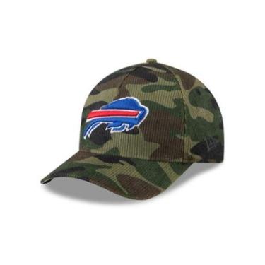 Imagem de BONE NEW ERA 9FORTY M-CROWN A-FRAME BUFFALO BILLS NFL SALUTE SERVICE 2025 MILITAR-Masculino