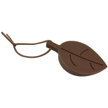 Imagem de Peso Porta Prendedor Aparador Folha Verde Marrom Segurador Protetor Silicone (Sortido) - Marca Q2TEK