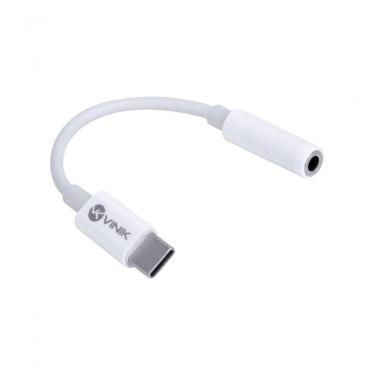 Imagem de Adaptador De Fone De Ouvido Celular P2 3.5mm Para Usb Tipo C