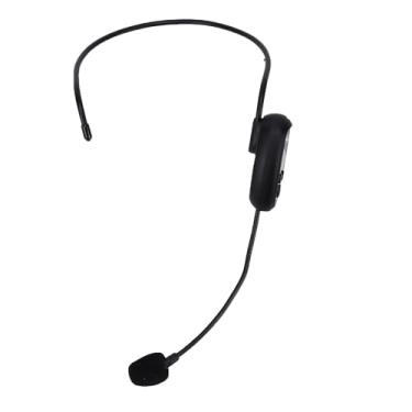 Imagem de GOWENIC Microfone de Fone de Ouvido Sem Fio, Qualidade de Som Clara, Tecnologia Sem Fio e Uhf, para Guia Turístico de Ensino de Fitness Alto-falante Amplificador de Voz (1 por 1)