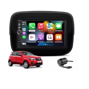 Imagem de Kit Multimídia Mobi 2017/2025 7 Pol Carplay AndroidAuto USB FM BT - 7810HCPAA First Option