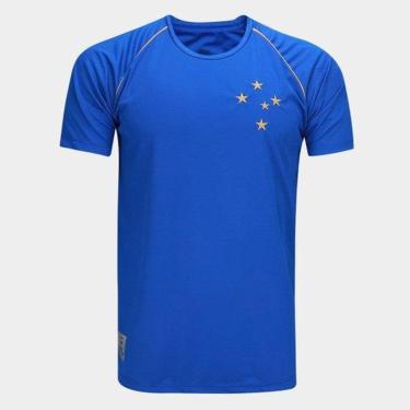 Imagem de Camiseta Cruzeiro Basic Azul-Masculino
