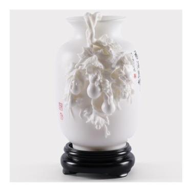 Imagem de Vaso de porcelana, ornamentos de porcelana, artesanato, casa, sala de estar, decoração de flores, vasos de flores