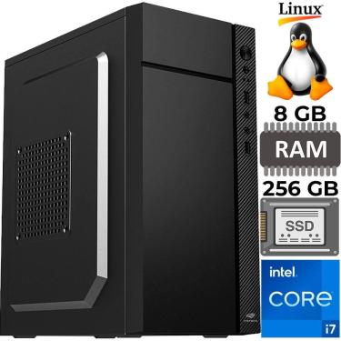Imagem de Computador Core I7-4770, Placa H81, 8Gb Ram, Ssd 256Gb,Linux