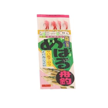 Imagem de Isca Artificial Fluorescente Sabiki Pesca Noturna Esportiva 6 Anzois Peixes Predadores Sardinha Rio Lago Açude Mar