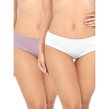 Imagem de Kit/2 calcinha love secret 819.303, G, Branco, Rosa