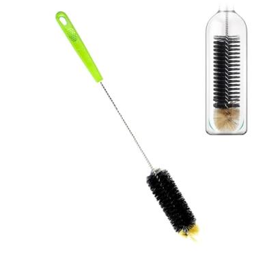 Imagem de Escova de limpeza de garrafa – de copos | Escova de copo de longo para garrafa de vinho de pescoço estreito, cerveja, lavar louça, casa, cozinha
