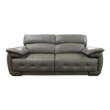 Imagem de Sofá Retrátil E Reclinável De Couro Filipinas 2,40 M Avelã - Mempra Design