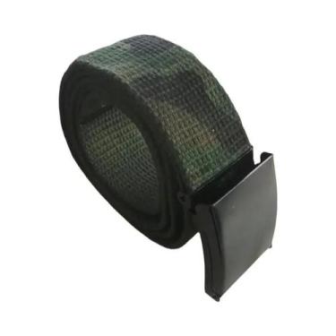 Imagem de Cinto Tático Unissex De 38cm Em Lona, Cinto Casual De Luxo Para Jeans 