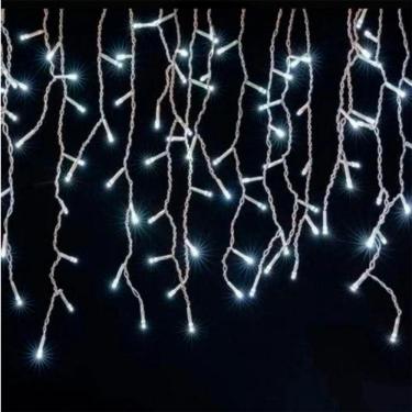 Imagem de 10 Metros Cascata Com 400 Lampadas Led Pisca Natal Led Branco Frio