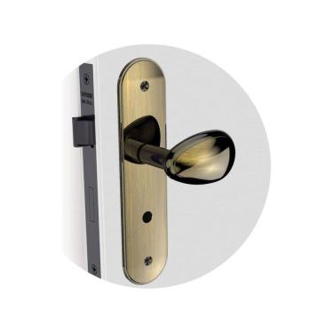 Imagem de Fechadura De Banheiro Taco De Golf Ouro Velho - Soprano