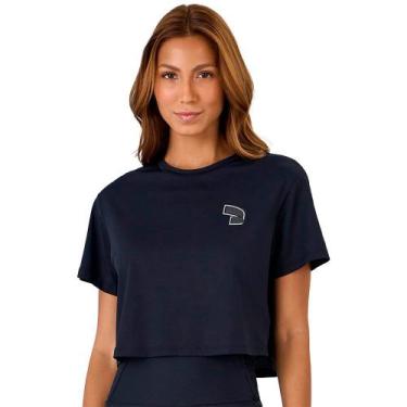 Imagem de Cropped Alto Giro Aerodry Feminino, Preto, M