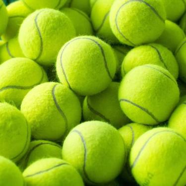 Imagem de Kit de bolas de tênis profissional de 12 unidades de pressão, limão ve