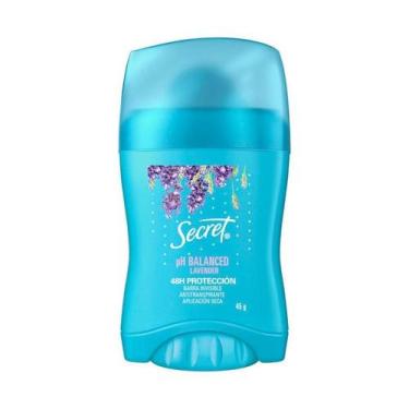 Imagem de Desodorante Antitranspirante Secret PH Balanced Lavender 45g, 1