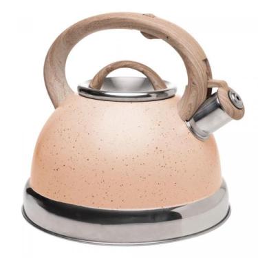 Imagem de Chaleira Lyor C/ Induçao e Apito 3L Granito Chef Bege 221491