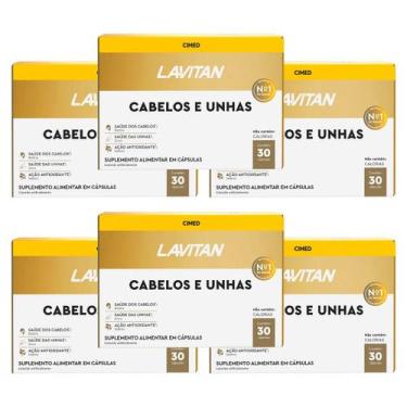 Imagem de Kit 6 Lavitan Cabelos e Unhas 30 Comprimidos - Cimed