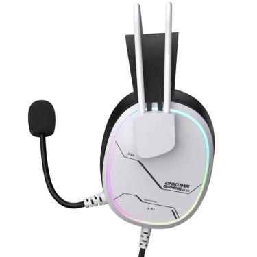 Imagem de Headset Gamer Onikuma X91 Rgb / Com Fio - Branco