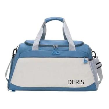 Imagem de Bolsa Transversal Academia Mala de bordo Academia Esportiva dia a dia 10kg Viagem Grand...