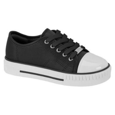 Imagem de Tênis Infantil Meninas Molekinha Casual Escolar Confortável-Feminino