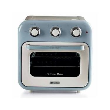 Imagem de Fritadeira Air Fryer Ariete 4632 Vintage azul porta transparente 1400w 16 litros