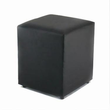 Imagem de Puff Banqueta Decorativo Cubo Sala Quarto Couro Eco Novidade - New Bac