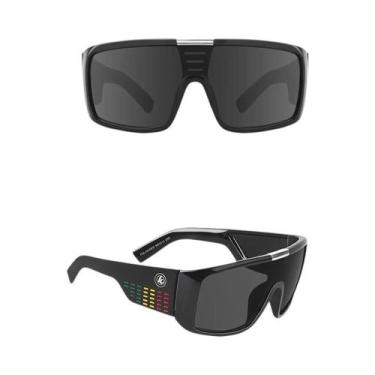 Imagem de Óculos De Sol Polarizados Masculinos De Peça Única, Estilo Arrojado, F