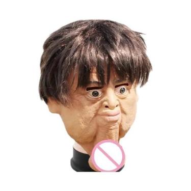 Imagem de Máscara De Fantasia De Halloween Assustadora Para Adultos, Acessório D