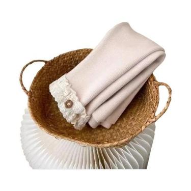 Imagem de Leggings Acolchoadas De Lã Para Meninas, Calças Quentes De Inverno Com