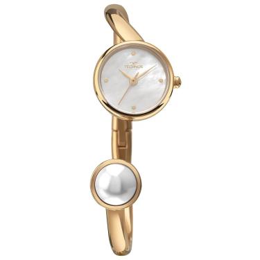 Imagem de Relógio Technos Feminino Ref: Vx11ae/1b Bracelete Dourado