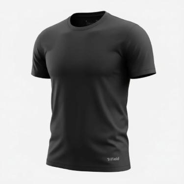 Imagem de Camiseta Trifield Slim Proteção Uv Treinos Academia-Unissex