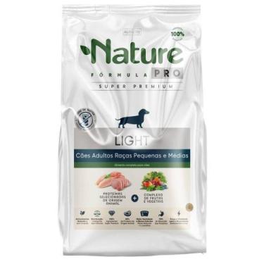 Imagem de Ração Seca Alinutri Nature Fórmula Pro Light para Cães Adultos Raças P
